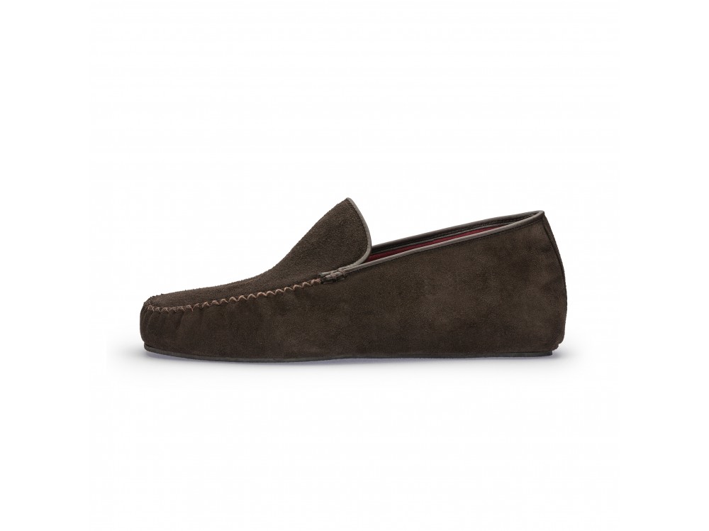 Mocasín para casa ante marrón 0130 de Home Chic para Jeromín