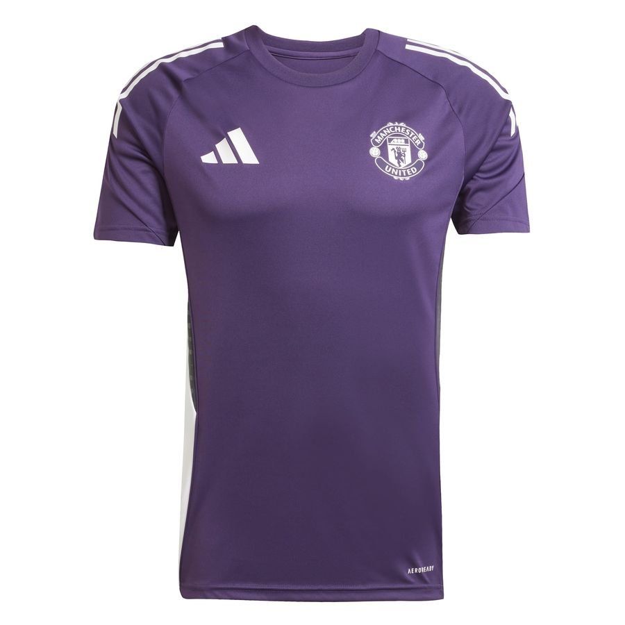 Manchester United Camiseta de entrenamiento Tiro 25 - Púrpura/Blanco/Negro