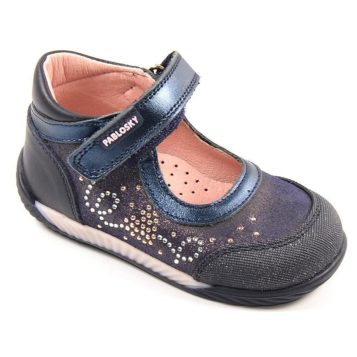 036225 Pablosky Zapato Piel Antideslizante Primeros Pasos Niña