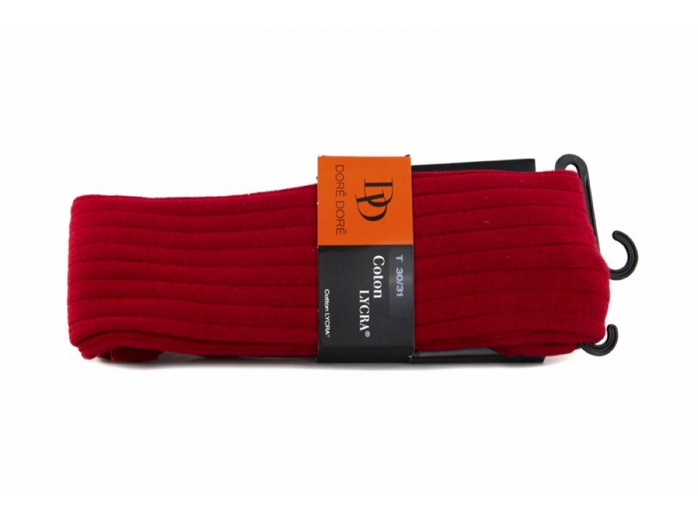 Leotardo color guinda de canalé Doré Doré