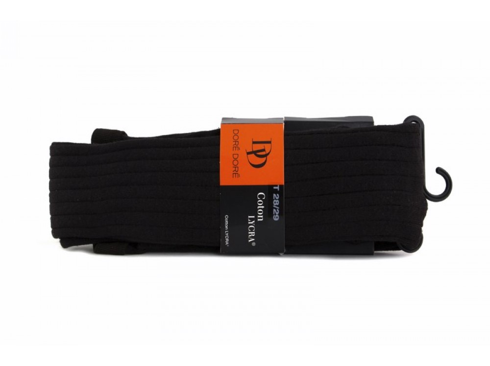 Leotardo marrón oscuro de canalé Doré Doré