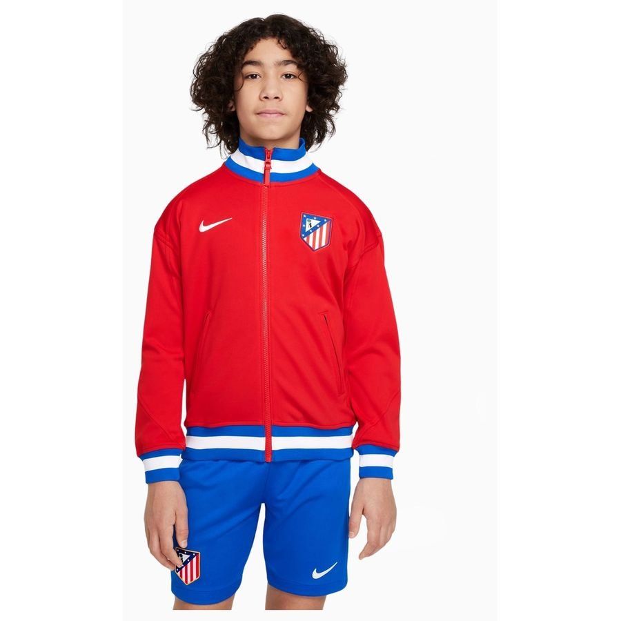 Atletico Madrid Chaqueta de entrenamiento Academy Profesional Anthem - Sport Red/Hiperreal/Blanco Niños