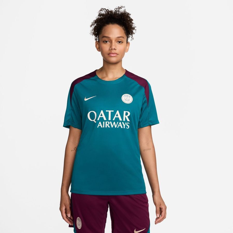 Paris Saint Germain Camiseta de entrenamiento Dri-FIT Strike - Geode Teal/Bordeaux/Helado de guayaba