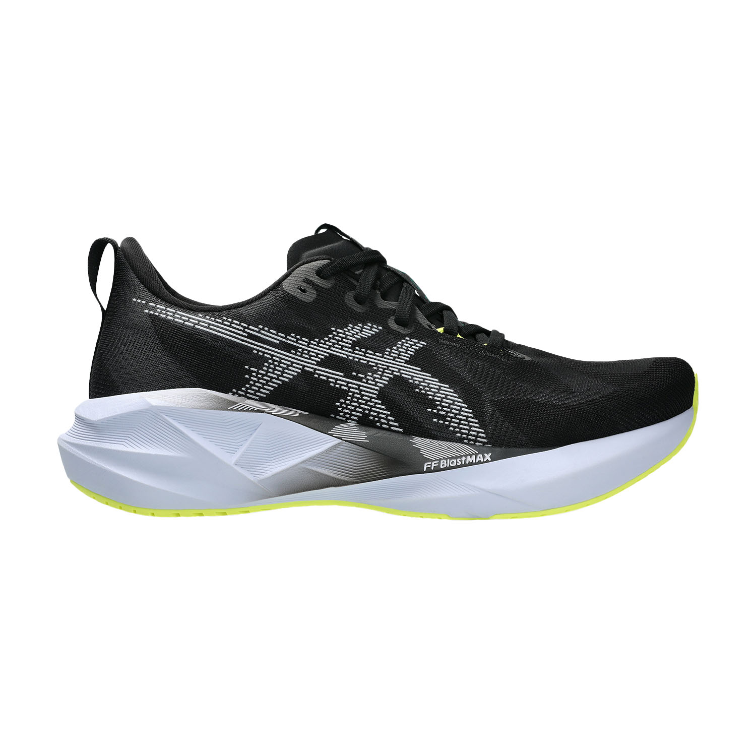 ASICS Novablast 5 Zapatillas Running Performance Hombre Black/Blue Fade