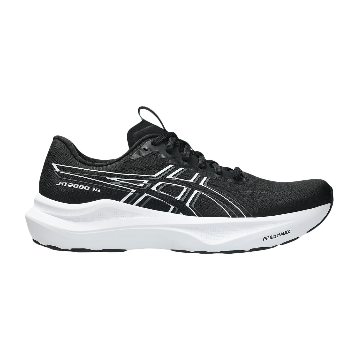 ASICS GT 2000 14 Zapatillas Running Estables Hombre Black/White