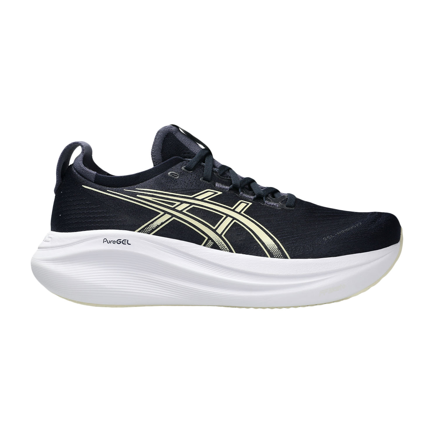 ASICS Gel Nimbus 27 Zapatillas Running Neutras Hombre Midnight/Vanilla