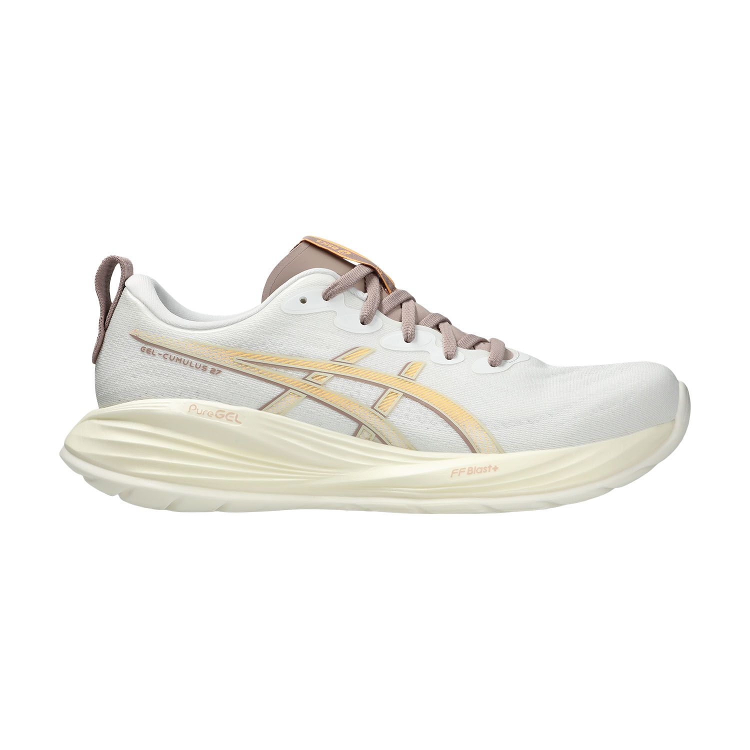 ASICS Gel Cumulus 27 Zapatillas Running Neutras Hombre White/Fawn
