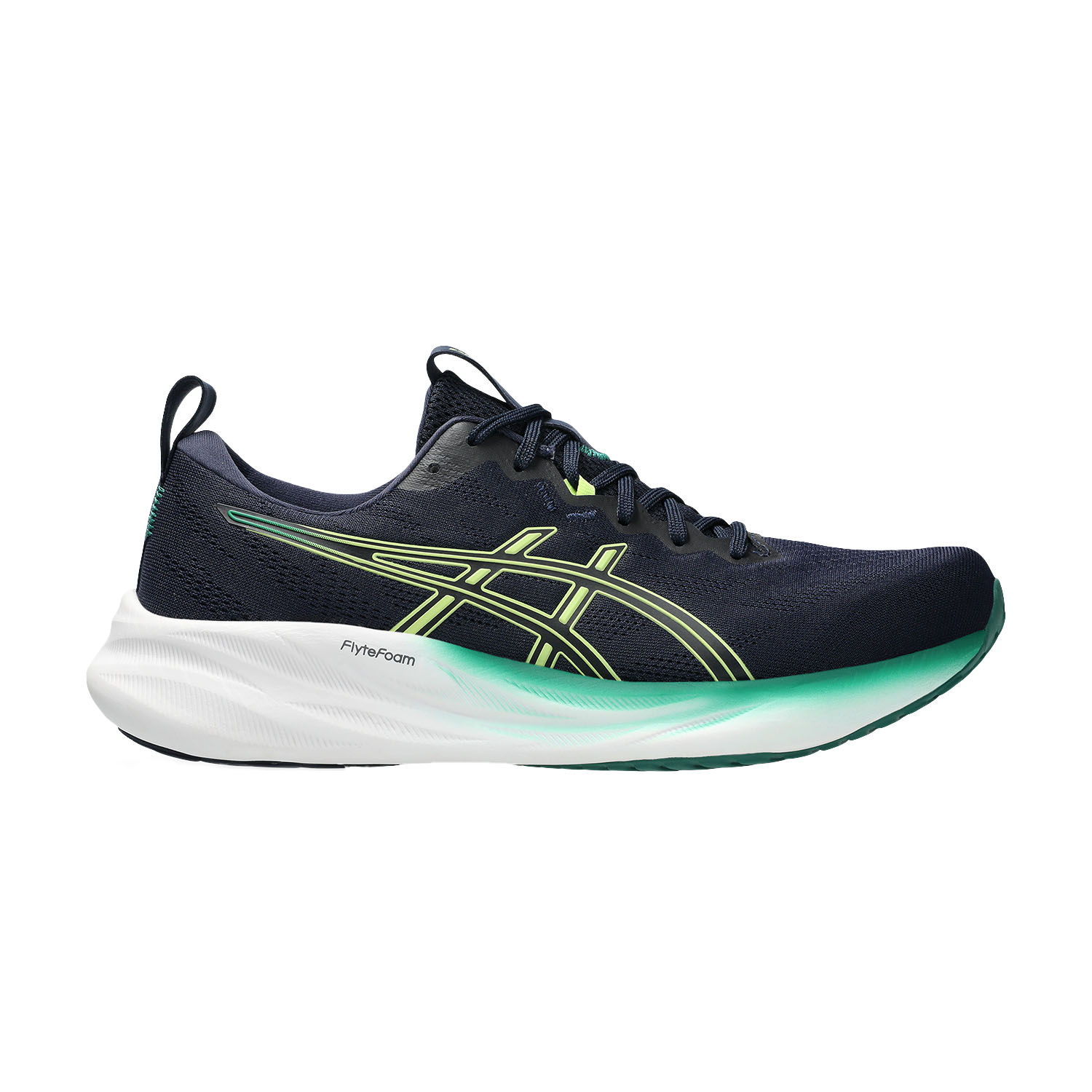 ASICS Gel Pulse 16 Zapatillas Running Neutras Hombre Midnight/Lucid Yellow