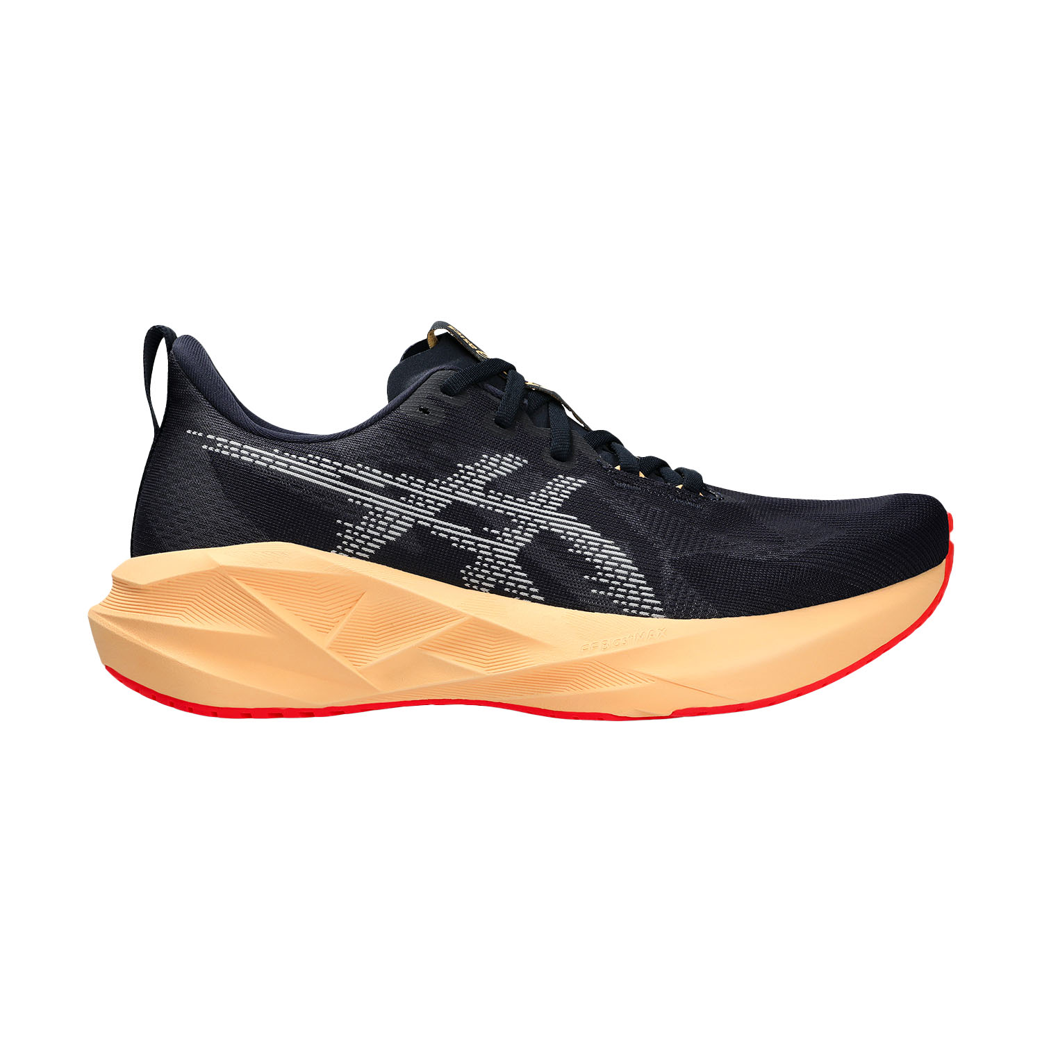 ASICS Novablast 5 Zapatillas Running Performance Hombre Midnight/Orange Glow