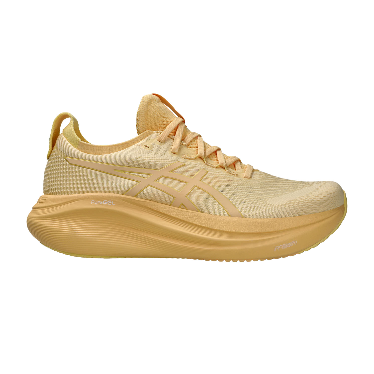 ASICS Gel Nimbus 27 Lite-Show Zapatillas Running Neutras Hombre Lite Show/Light Orange