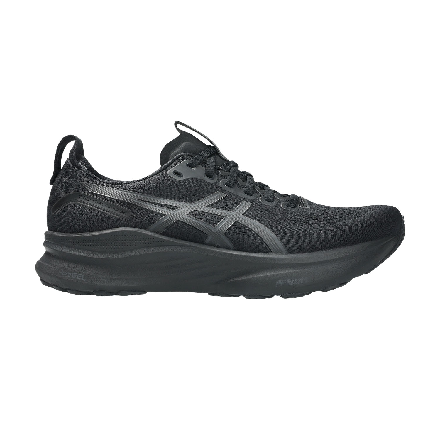 ASICS Gel Kayano 32 Zapatillas Running Estables Hombre Black/Graphite Grey