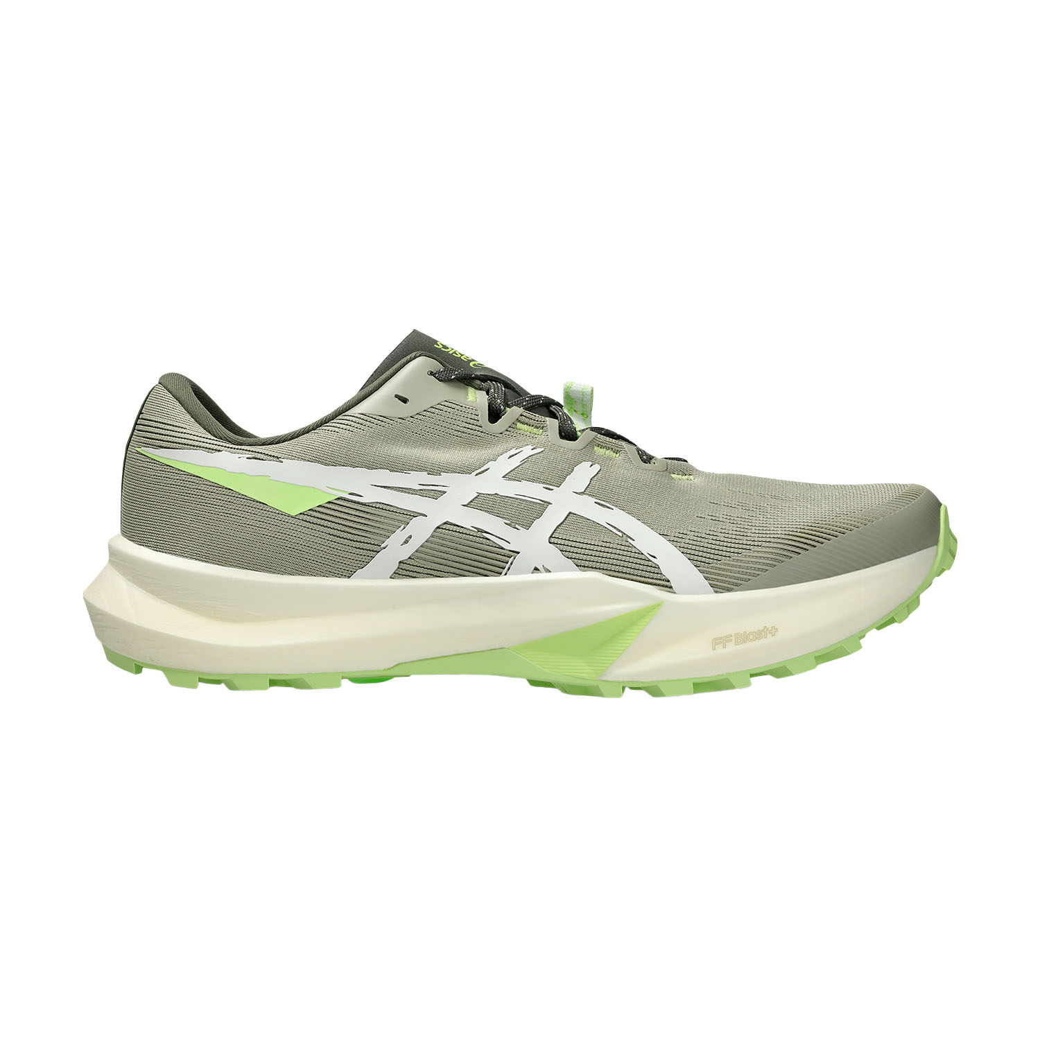 ASICS Fuji Lite 6 Zapatillas Trail Running Hombre Khaki/Cream