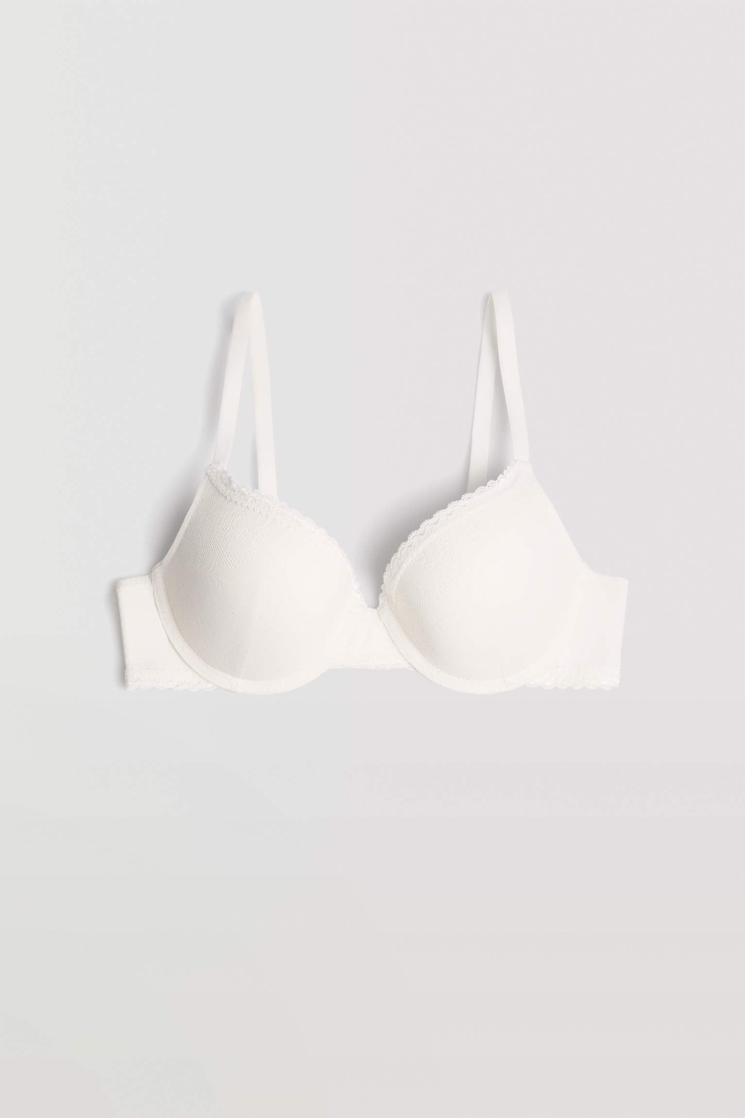 Sujetador push-up marfil
