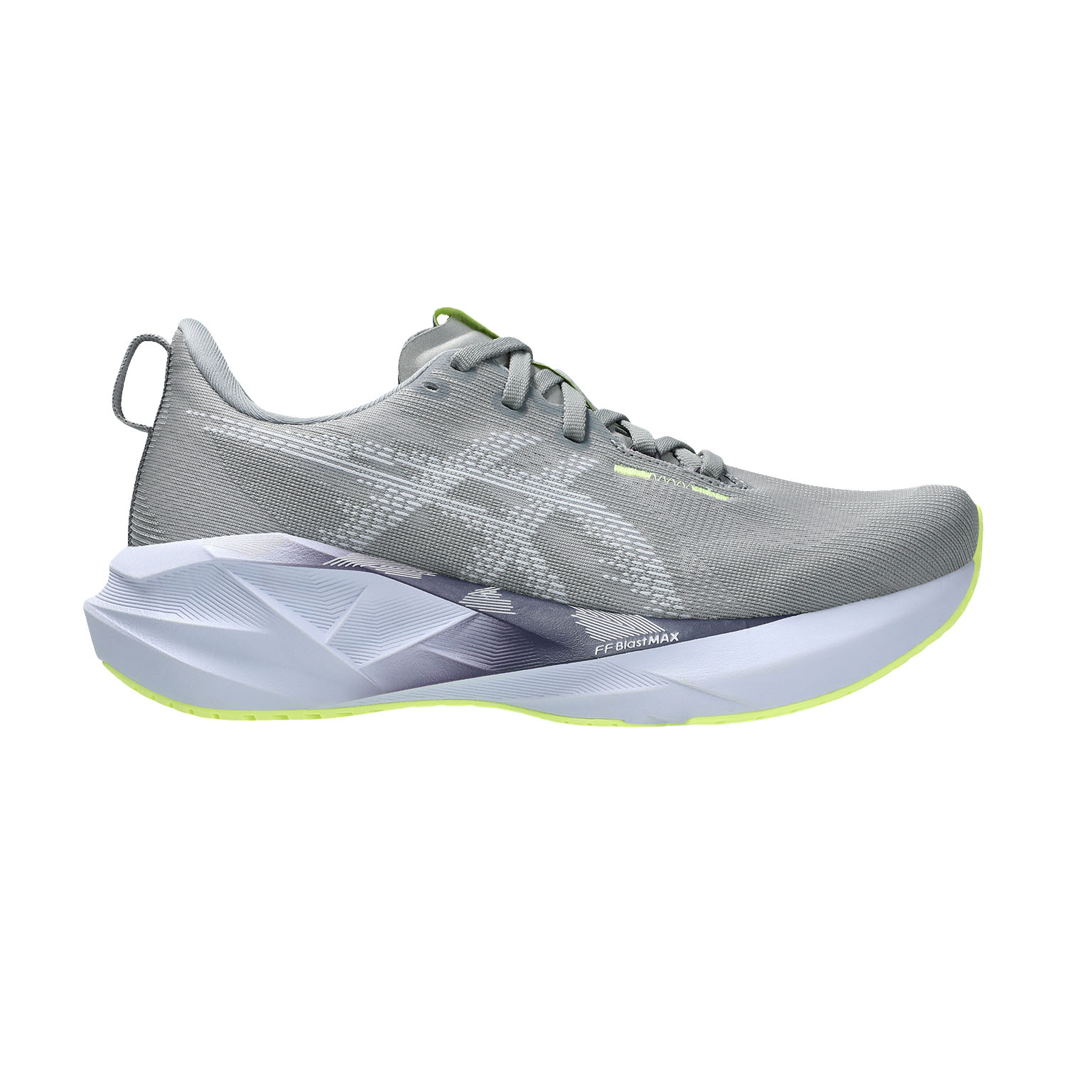 ASICS Novablast 5 Zapatillas Running Performance Mujer Gravel/Blue Fade