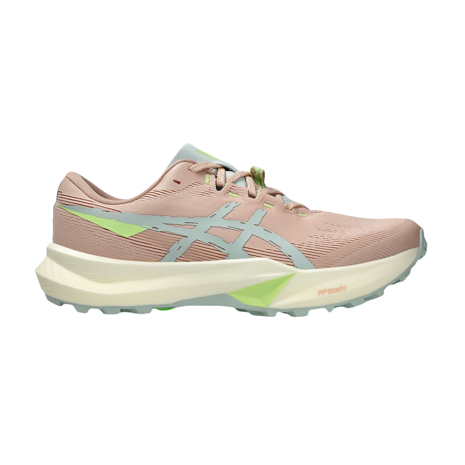 ASICS Fuji Lite 6 Zapatillas Trail Running Mujer Pale Apricot/Lichen Rock