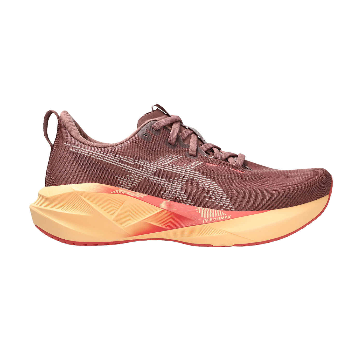 ASICS Novablast 5 Zapatillas Running Performance Mujer Rubble Red/Fawn