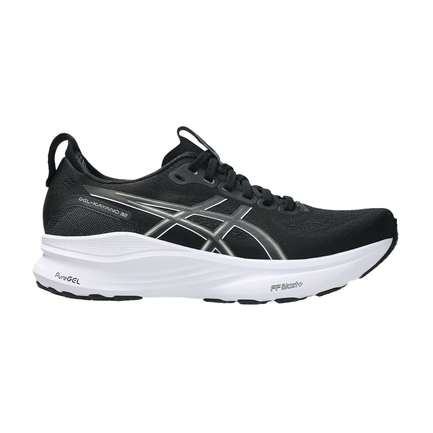 ASICS Gel Kayano 32 Zapatillas Running Estables Mujer Black/White
