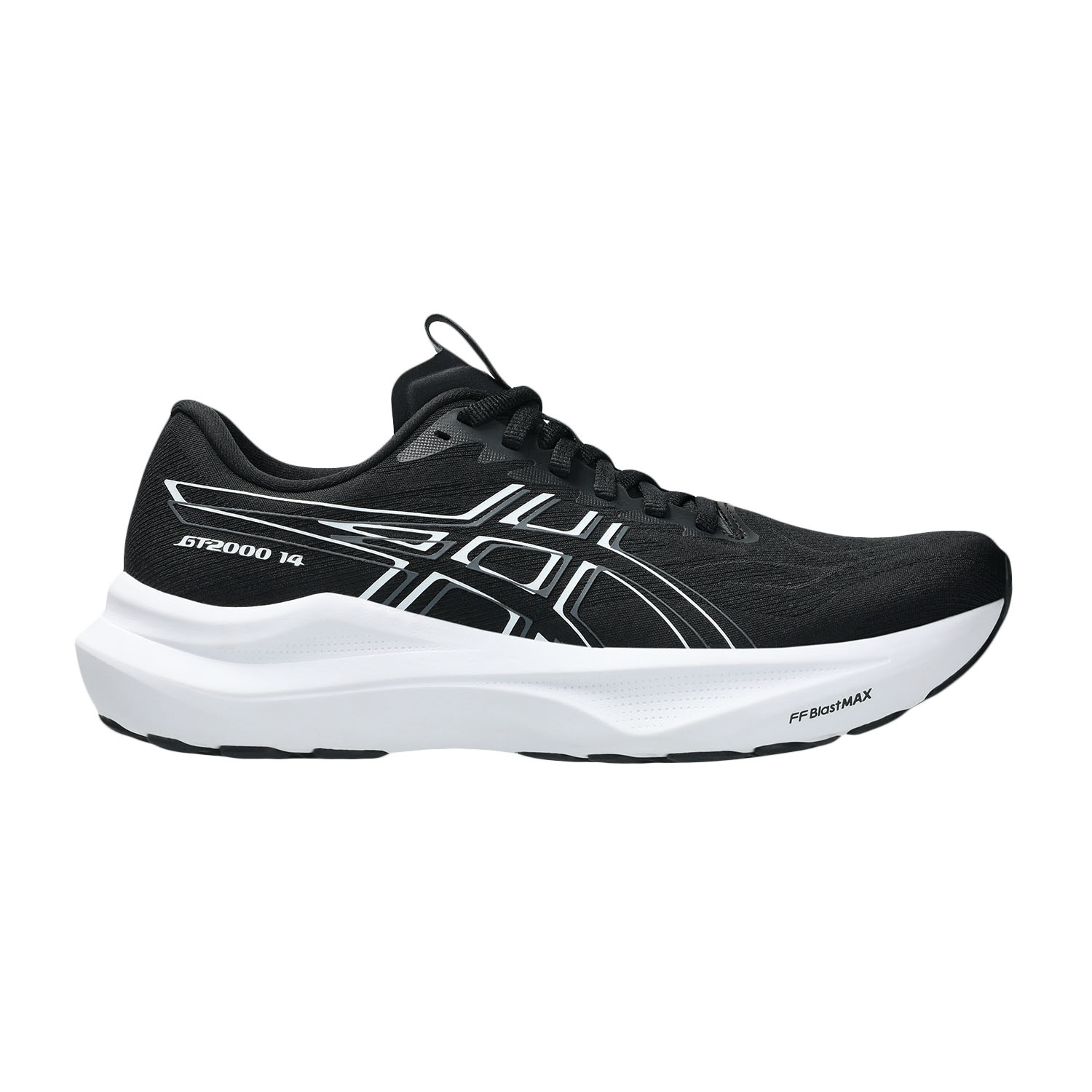 ASICS GT 2000 14 Zapatillas Running Estables Mujer Black/White
