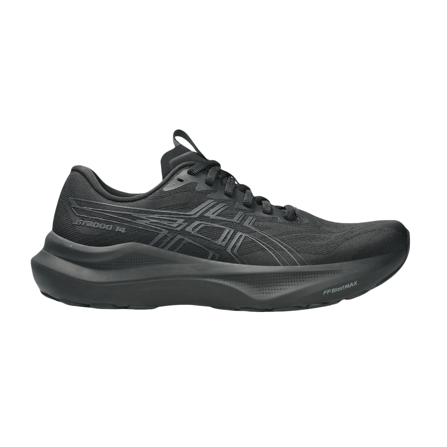 ASICS GT 2000 14 Zapatillas Running Estables Mujer Black/Graphite Grey