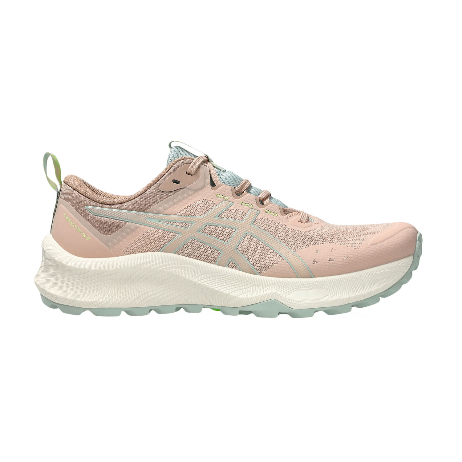ASICS Trabuco Terra 3 Zapatillas Trail Running Mujer Pale Apricot/Lichen Rock