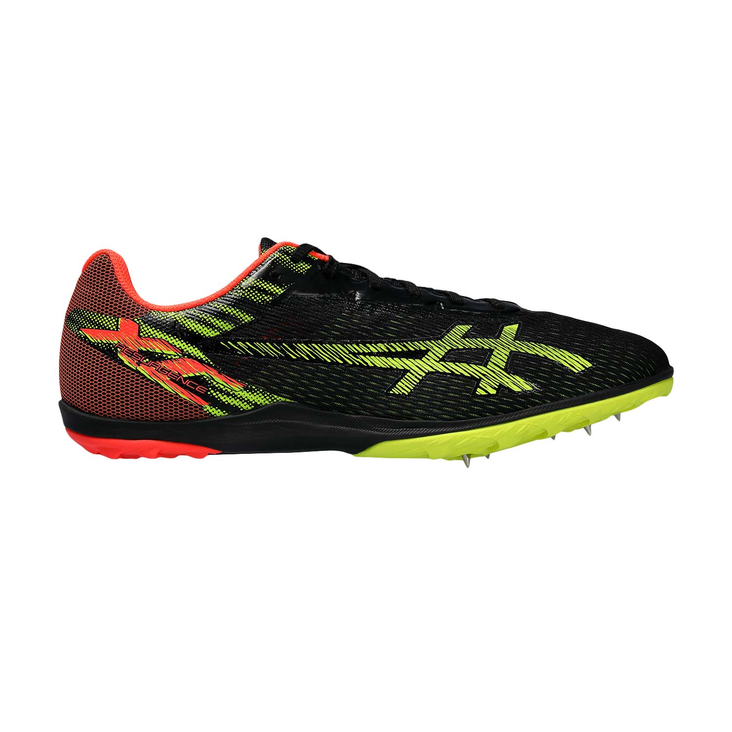 ASICS Resurgence XC Zapatillas Competición Unisex Black/Safety Yellow