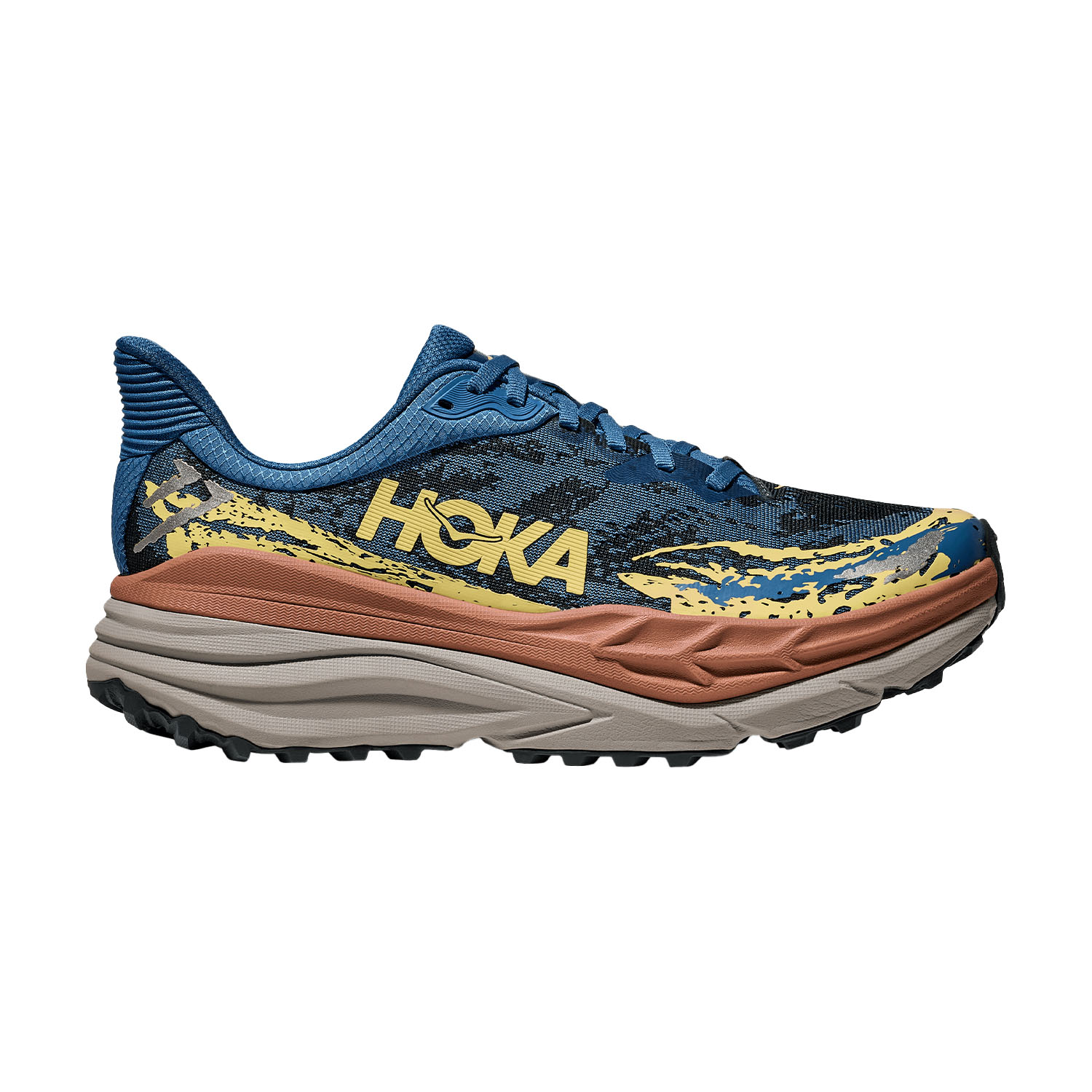 Hoka Stinson 7 Zapatillas Trail Running Hombre Foggy Night/Cardamon