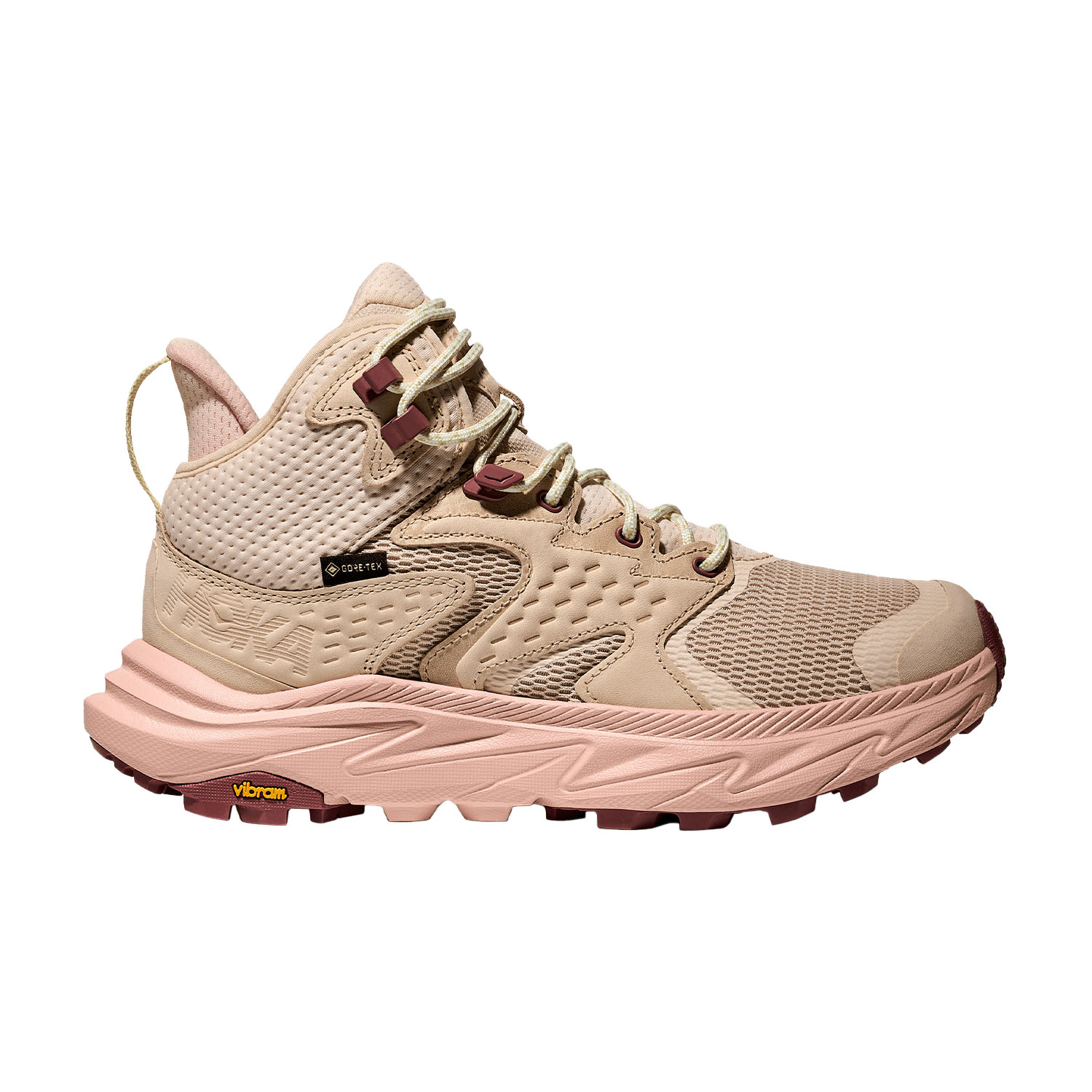 Hoka Anacapa 2 Mid GTX Zapatillas Outdoor Mujer Oak/Rose Latte