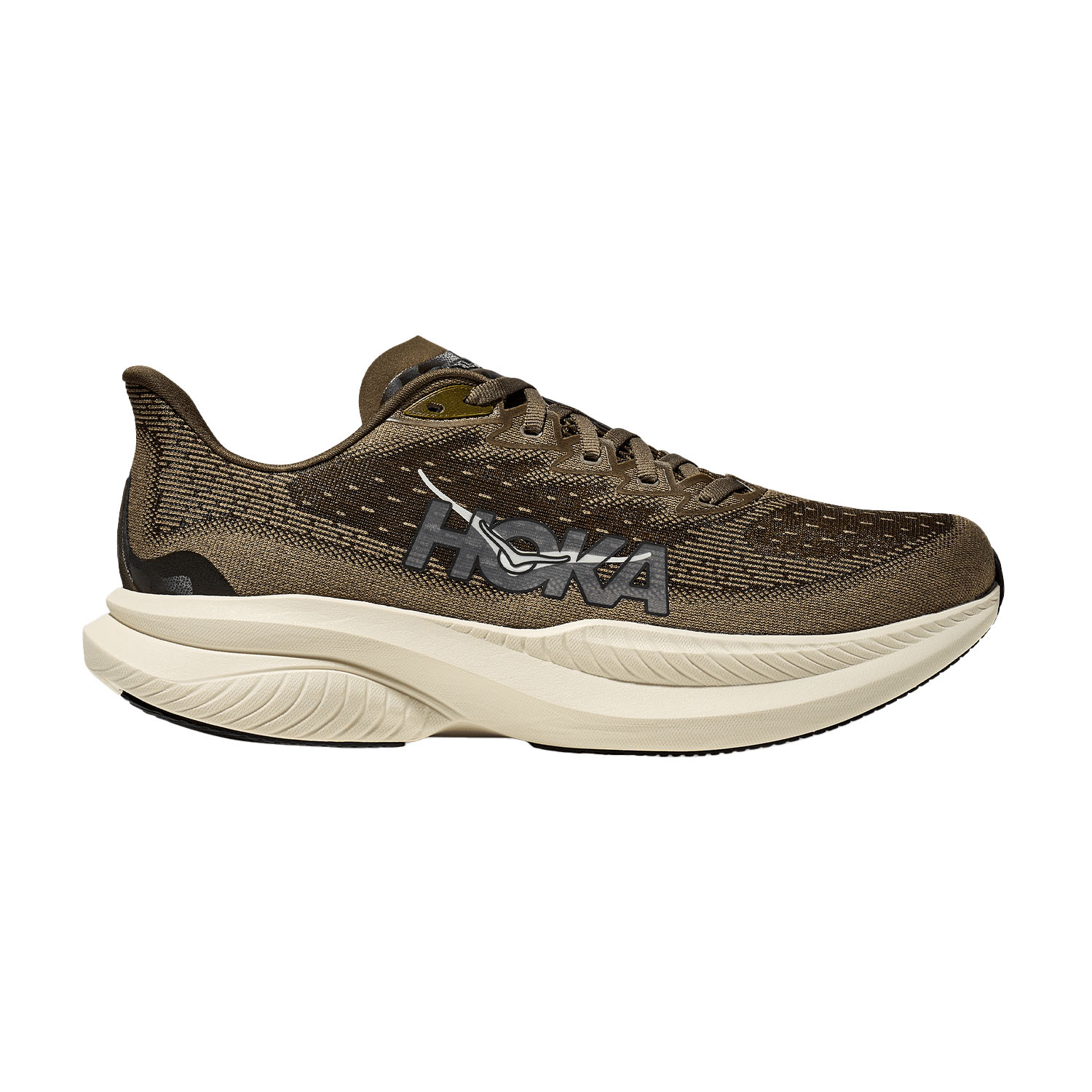 Hoka Mach 6 Zapatillas Running Performance Hombre Antique Olive/Truffle Salt