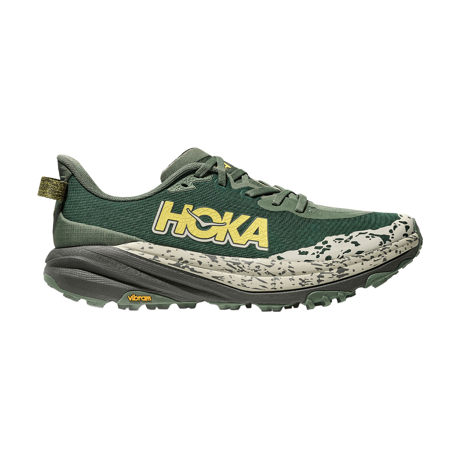 Hoka Speedgoat 6 Zapatillas Trail Running Hombre Fern/Asphalt Grey