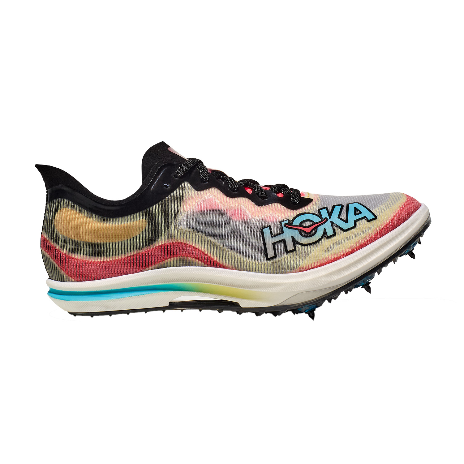 Hoka Cielo X 3 MD Zapatillas Competición Unisex Black/Yuzu