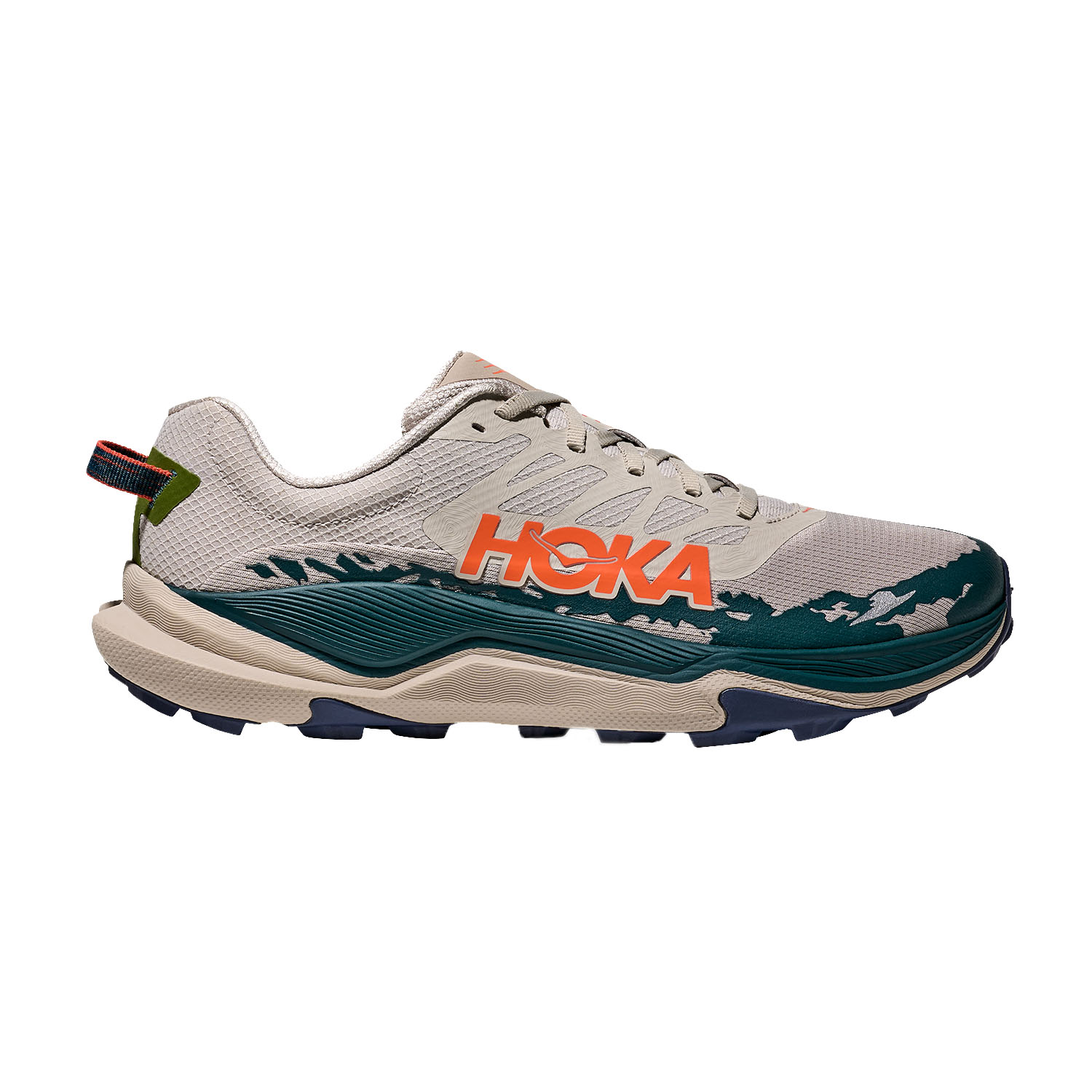 Hoka Torrent 4 Zapatillas Trail Running Hombre Putty/Blue Twilight
