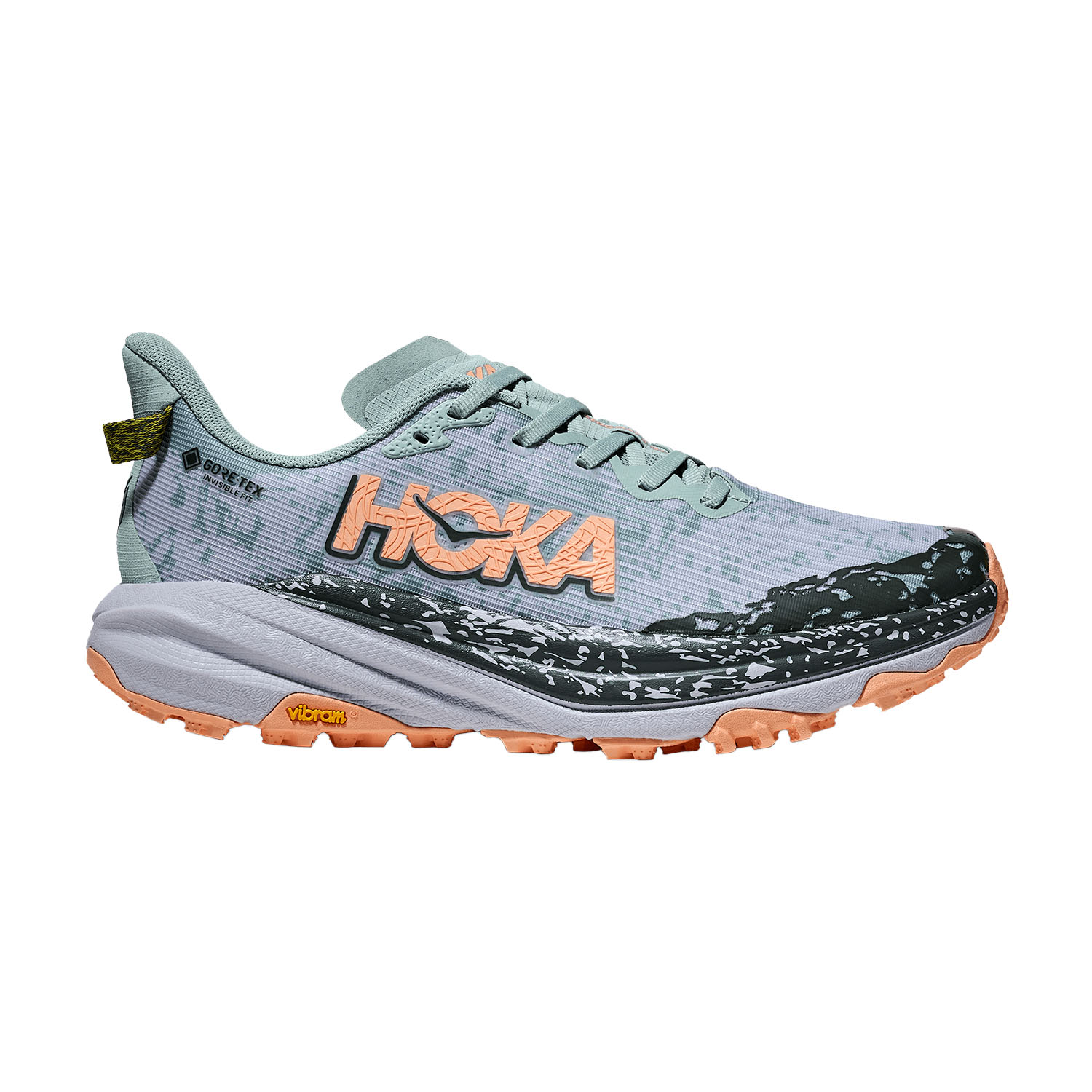 Hoka Speedgoat 6 GTX Zapatillas Trail Running Mujer Jade/Ash Grey
