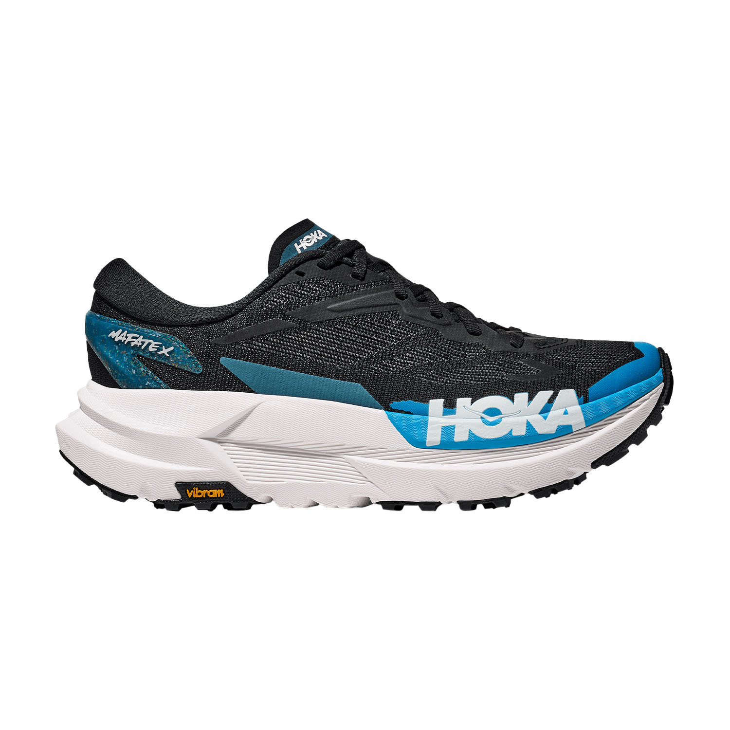 Hoka Mafate X Zapatillas Trail Running Hombre Black/Skyward Blue