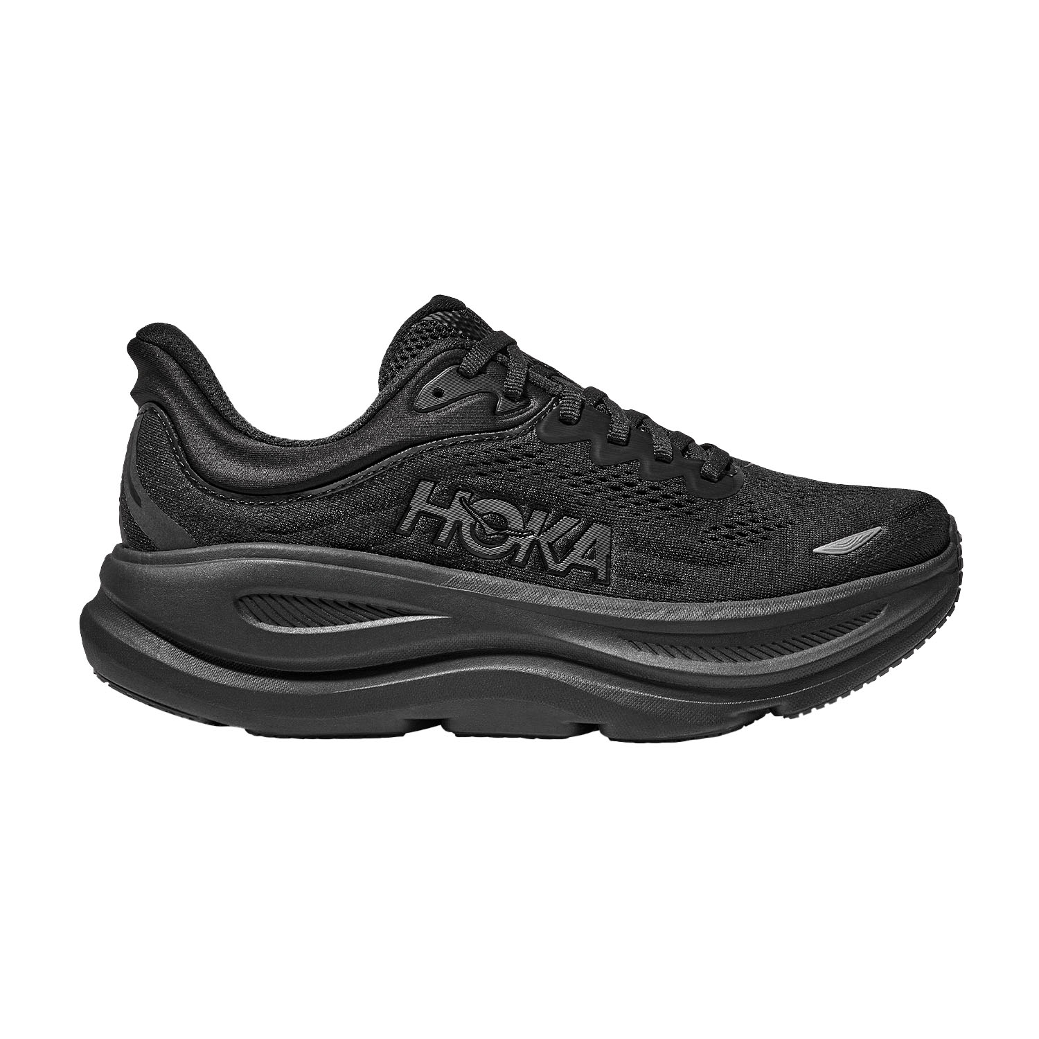 Hoka Bondi 9 Zapatillas Running Neutras Hombre Black