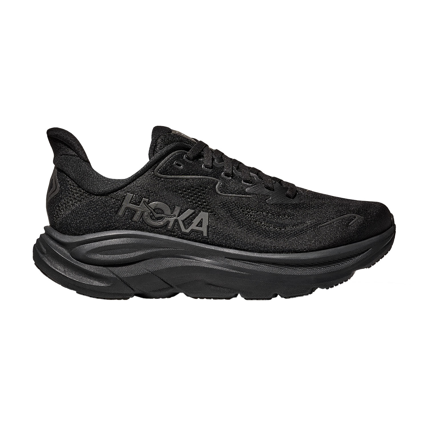Hoka Clifton 10 Zapatillas Running Neutras Hombre Black