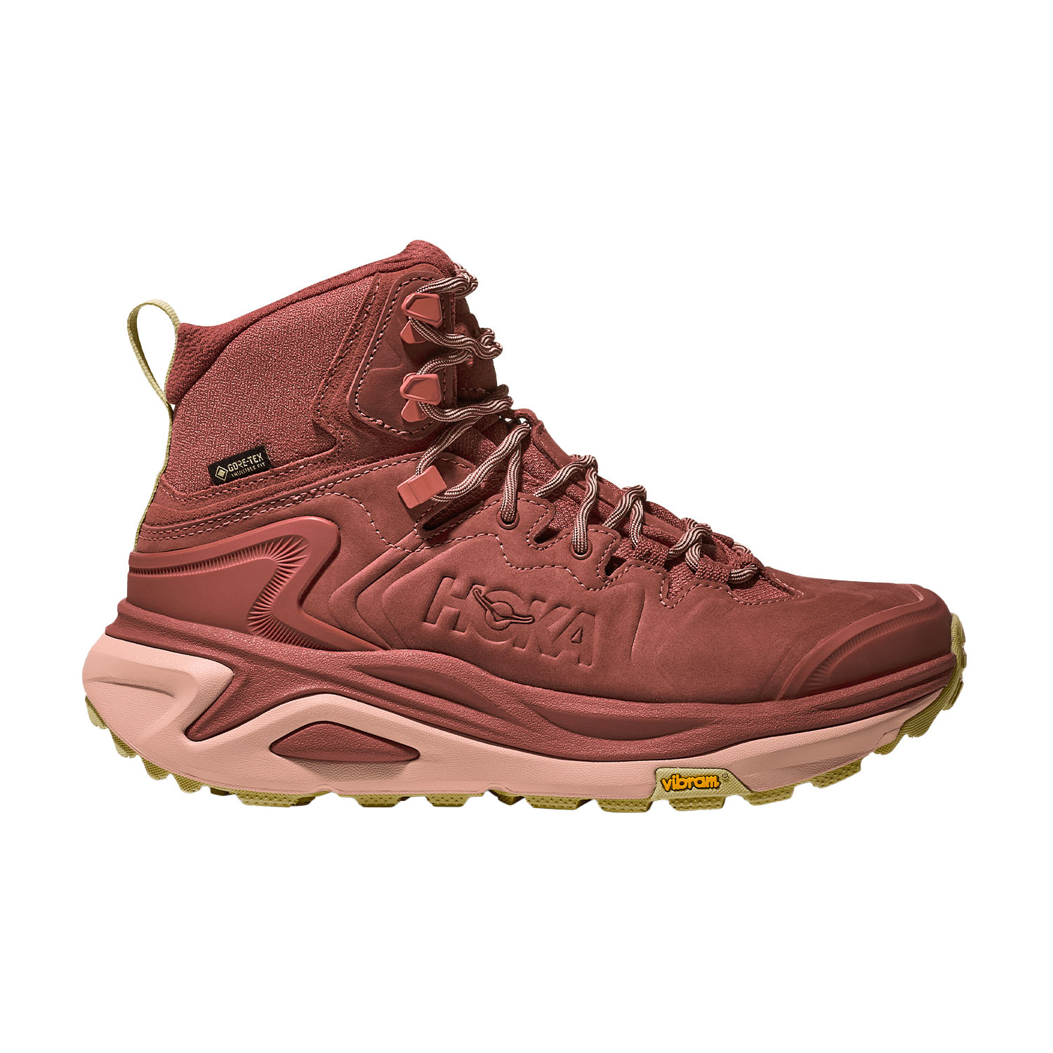 Hoka Kaha 3 GTX Zapatillas Outdoor Mujer Rouge/Rose Latte