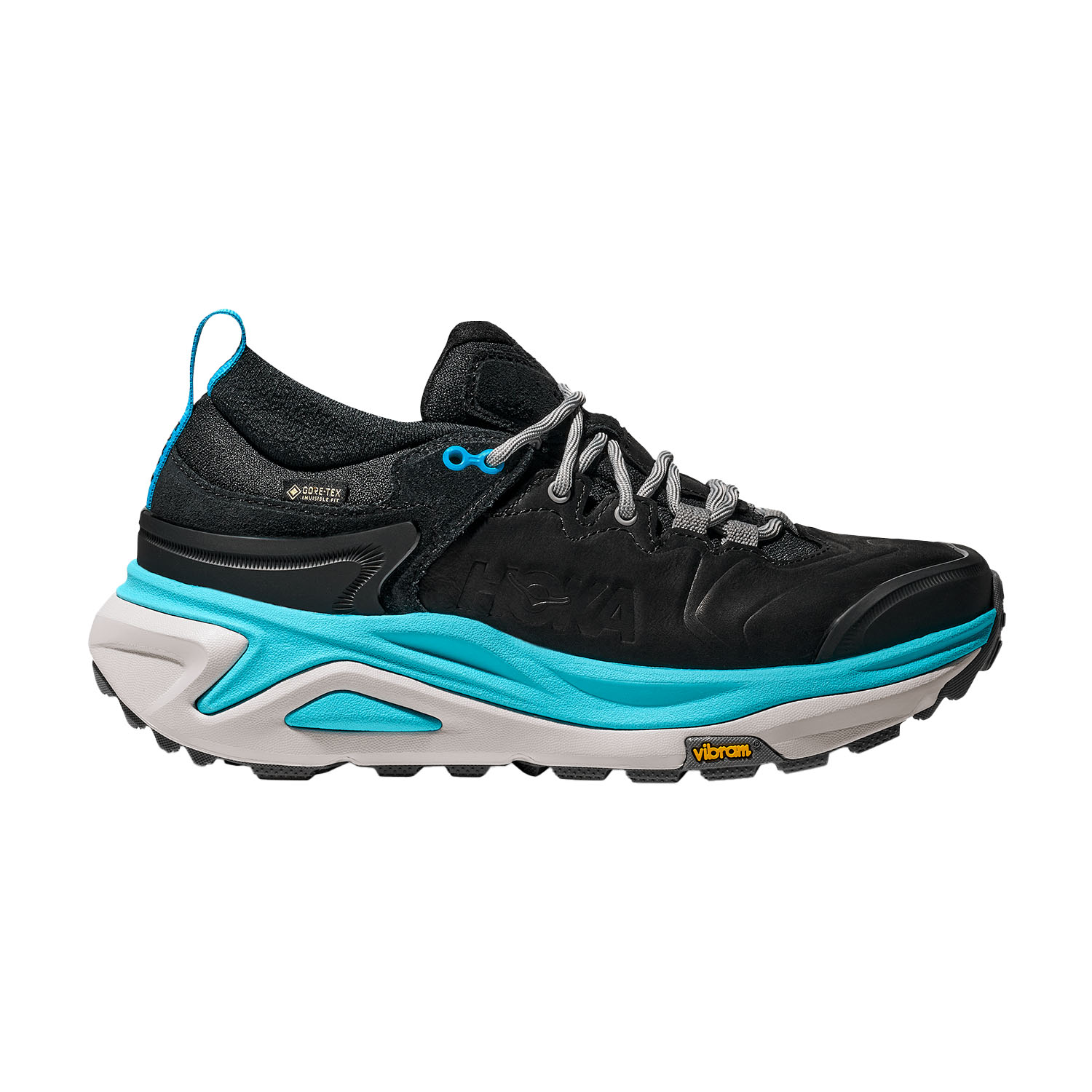 Hoka Kaha 3 Low GTX Zapatillas Outdoor Mujer Black/Cielo Blue