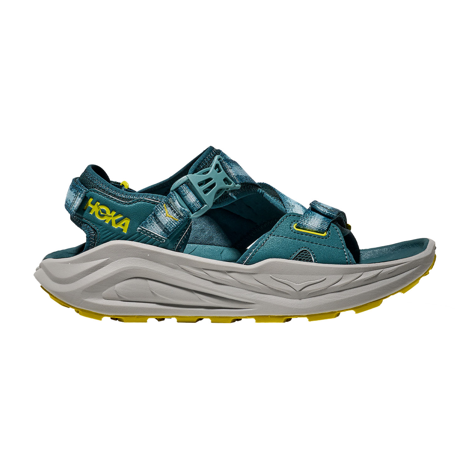 Hoka Infini Hike TC Zapatillas Outdoor Hombre Blue Twilight/Pea Green