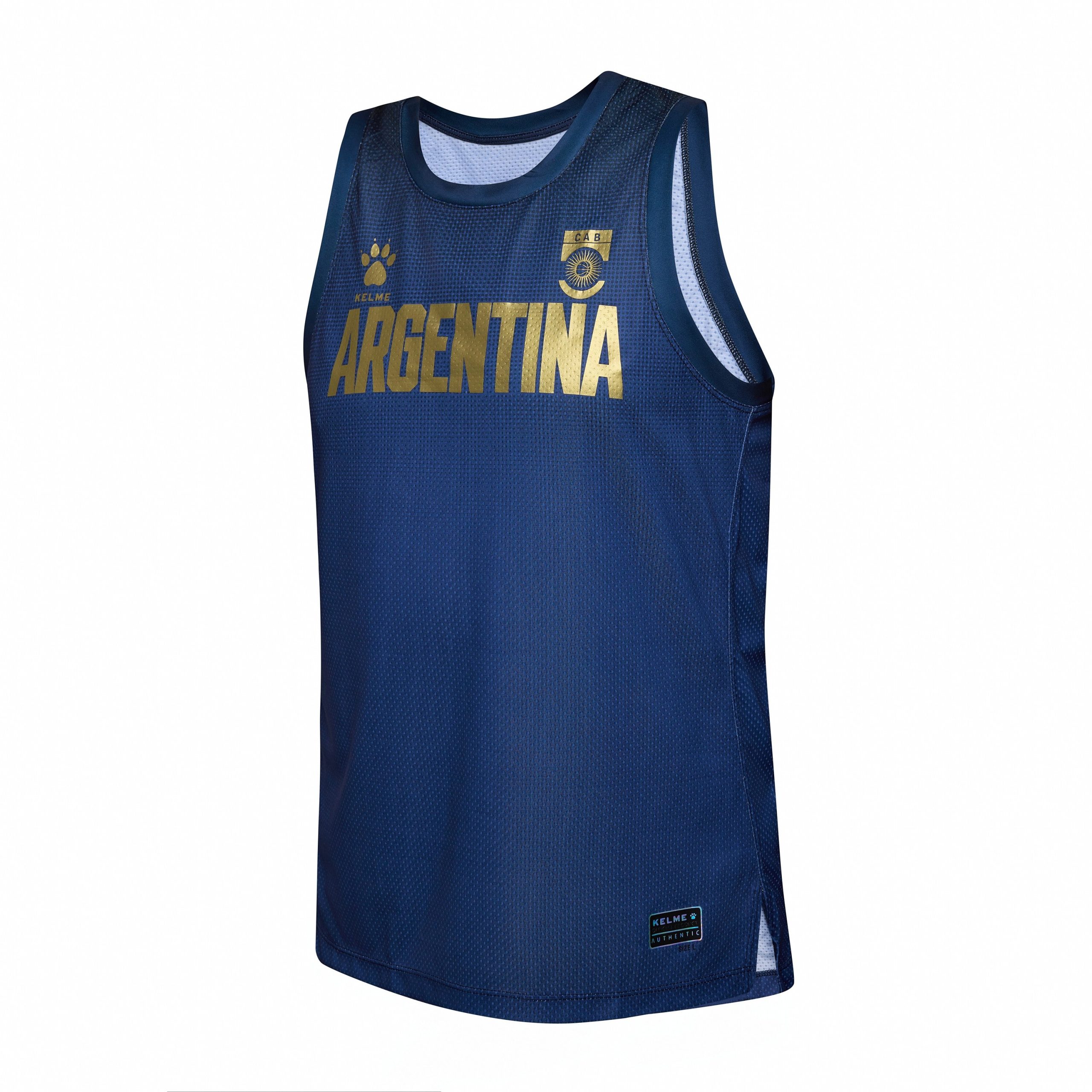 CAMISETA 2ª ARGENTINA BASKET 2024-25 MARINO