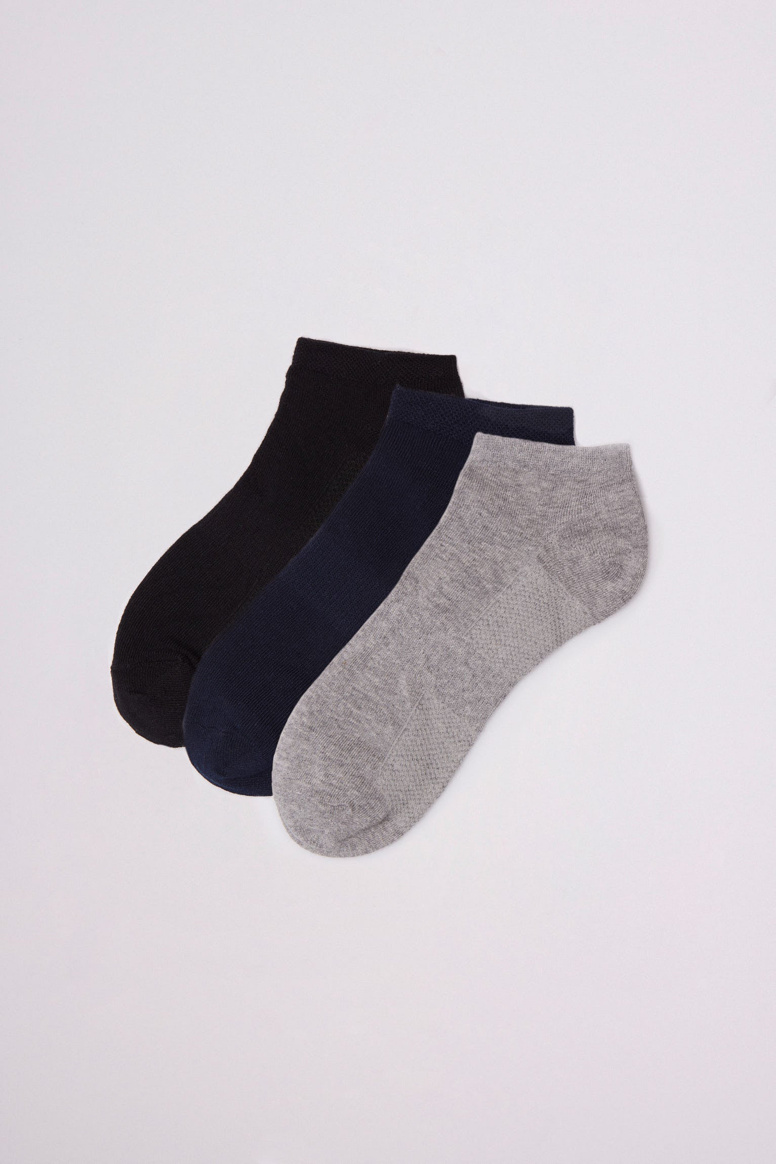 Pack 3 calcetines deportivos tobilleros surtido