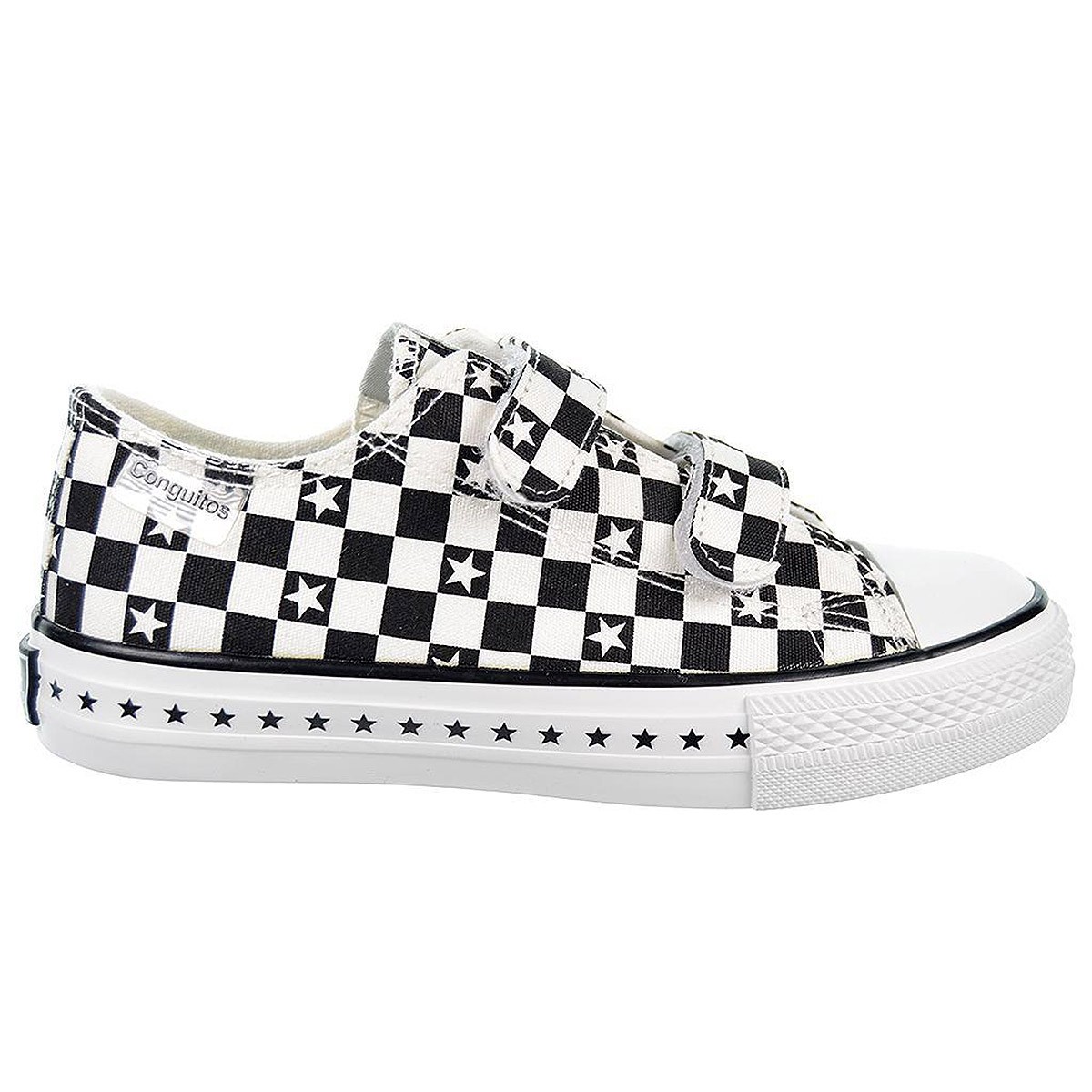 128323 Conguitos Zapatilla de Lona Velcro Estampada Niño