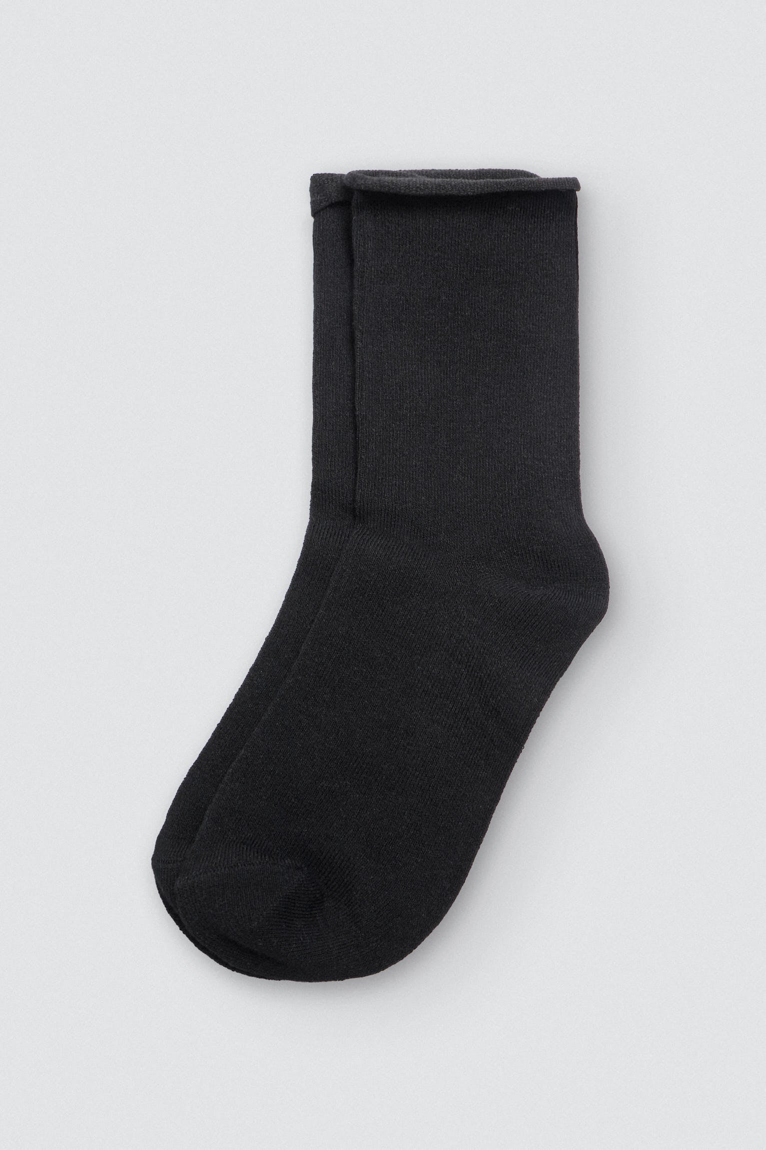 Pack 3 calcetines bambú sin puño negro