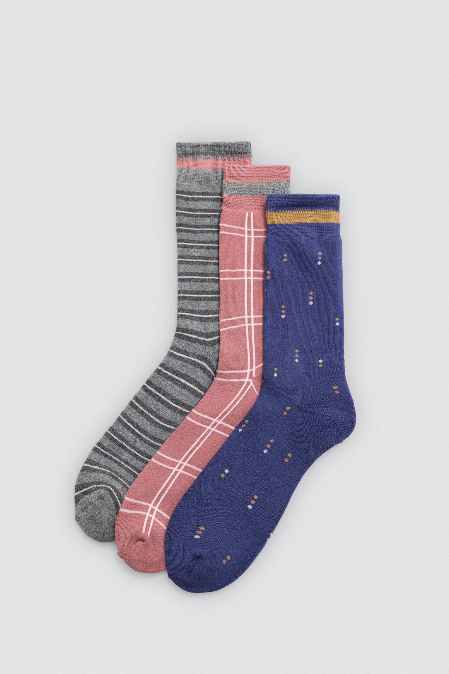 Pack 3 calcetines térmicos estampados