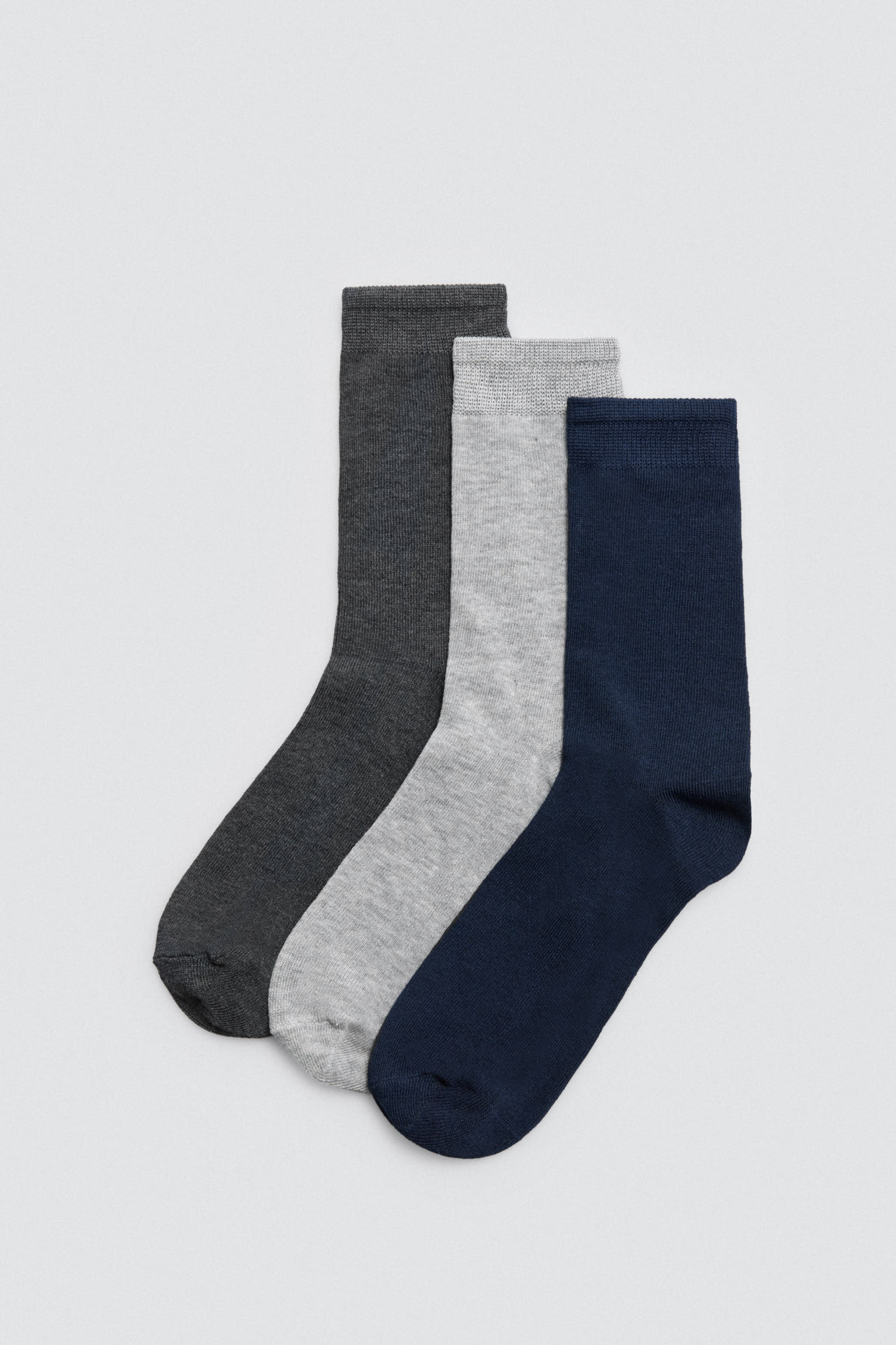 Pack 3 calcetines bambú cálidos tonos oscuros