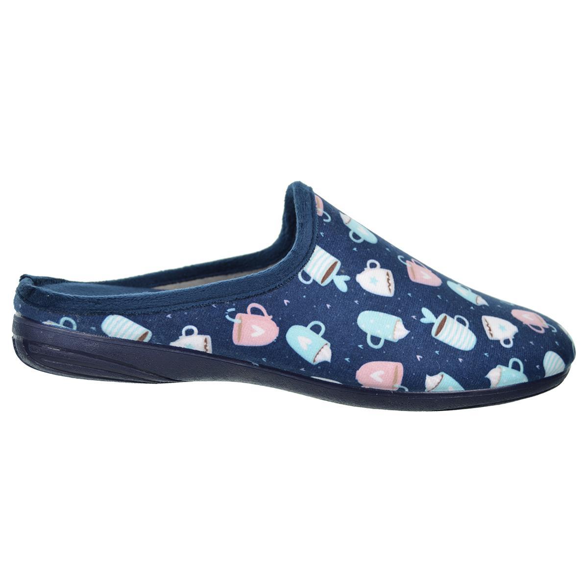 13213 Biorelax Zapatilla Casa Destalonada Acolchada Mujer