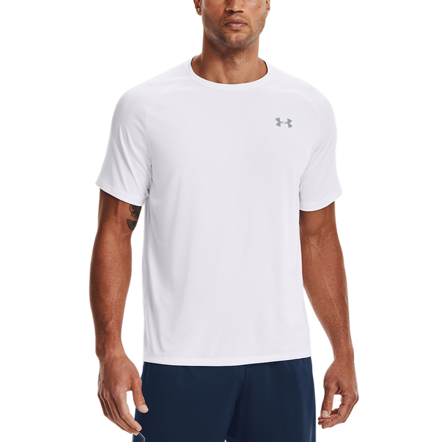 Under Armour Tech 2.0 Camiseta White/Overcast Grey