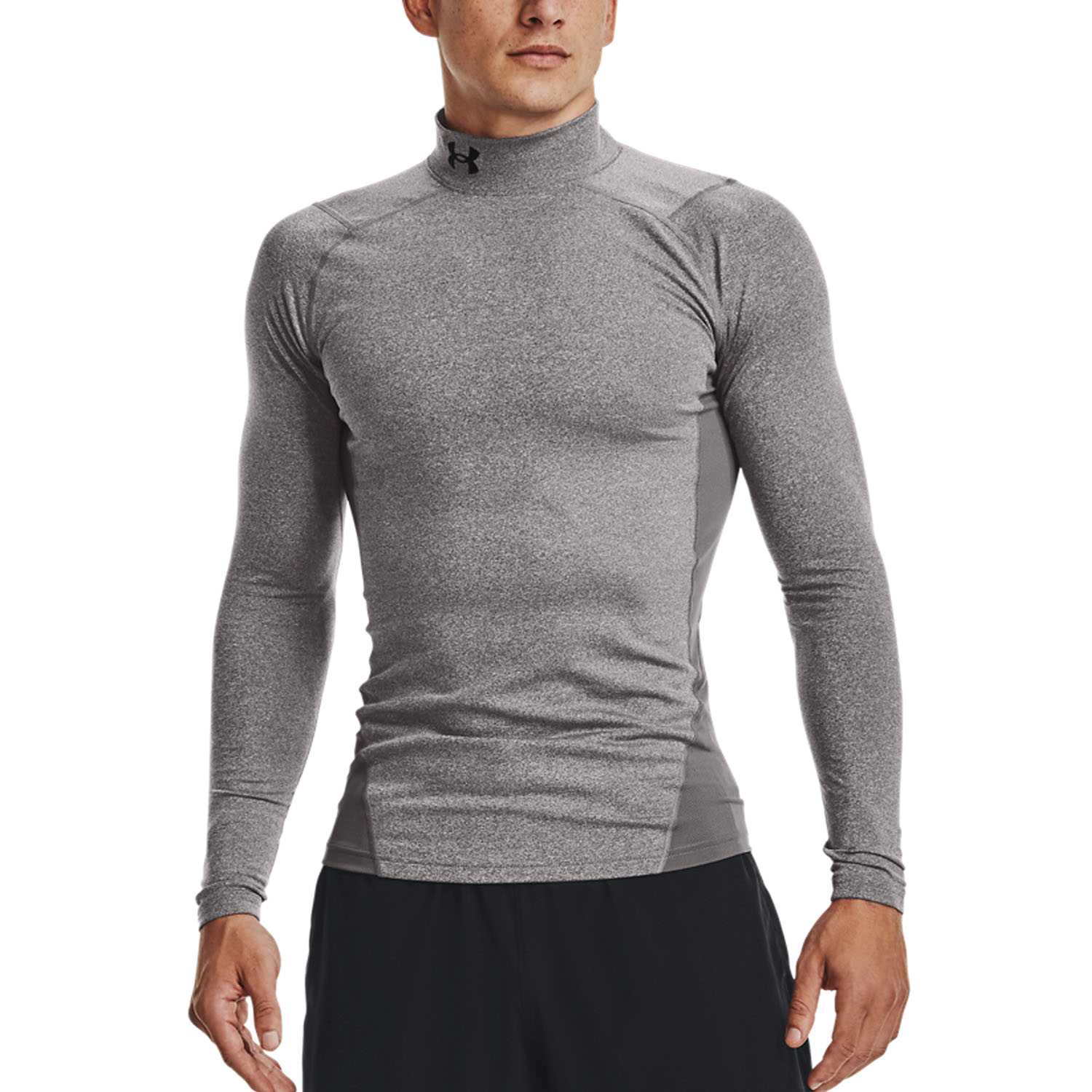 Under Armour ColdGear Camisa Charcoal Light Heather/Black
