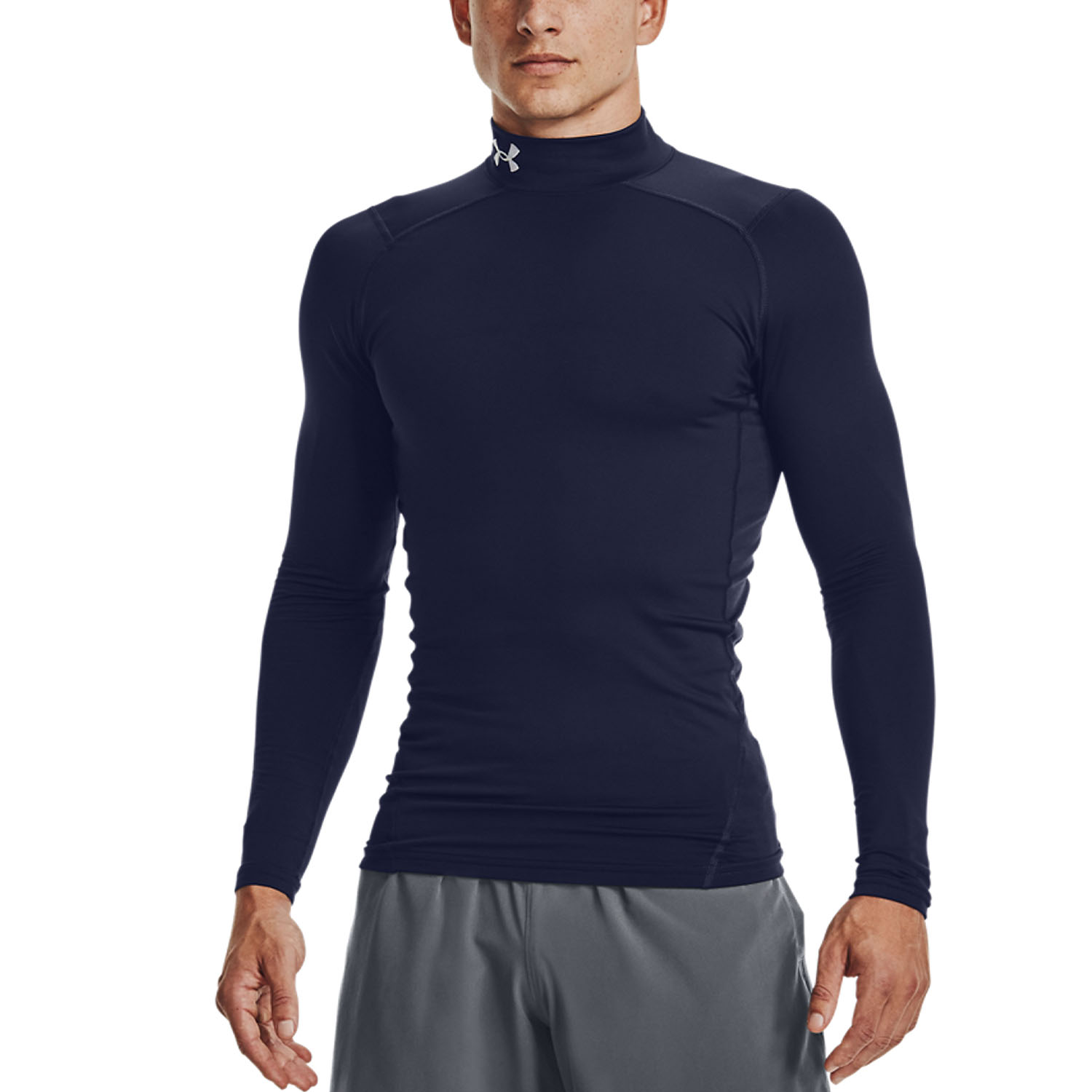 Under Armour ColdGear Camisa Midnight Navy/White