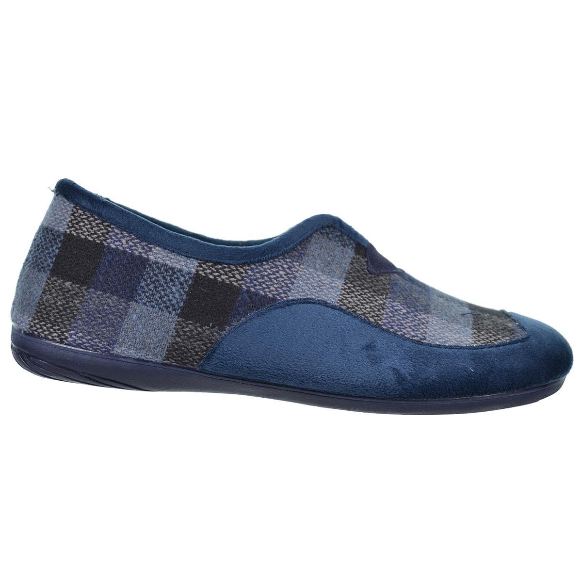 13685 Biorelax Zapatilla Casa Textil Antideslizante Hombre