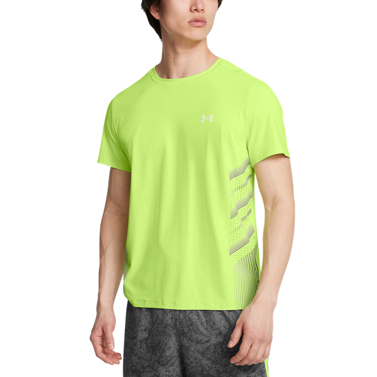 Under Armour Iso-Chill Laser Heat Camiseta Morph Green/Castlerock